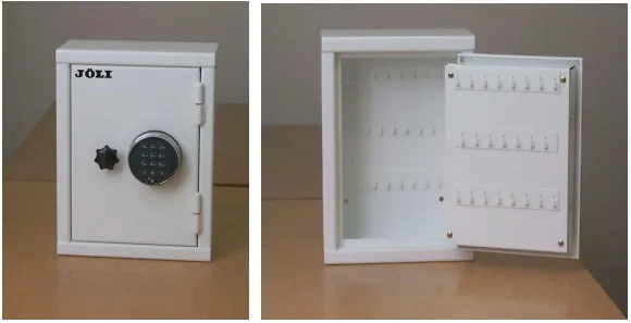 Security cabinet for keys N-51
